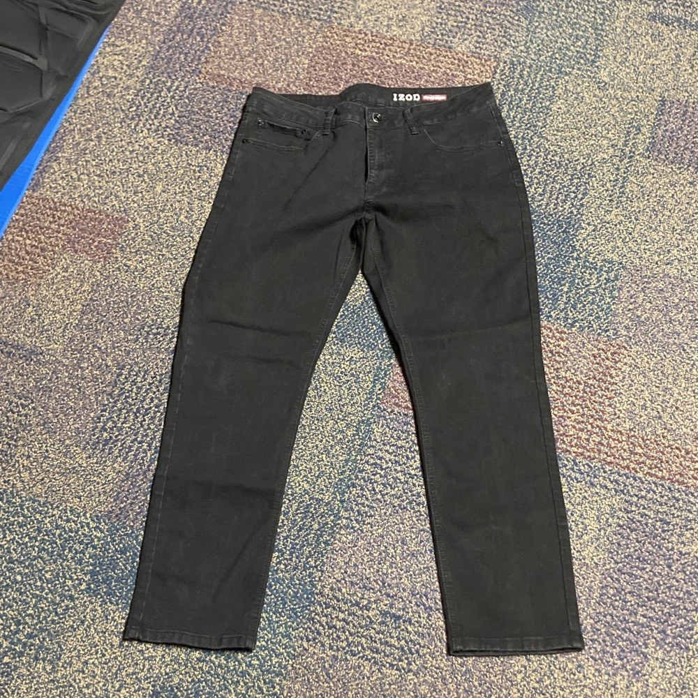 Classic Black Denim Pants
